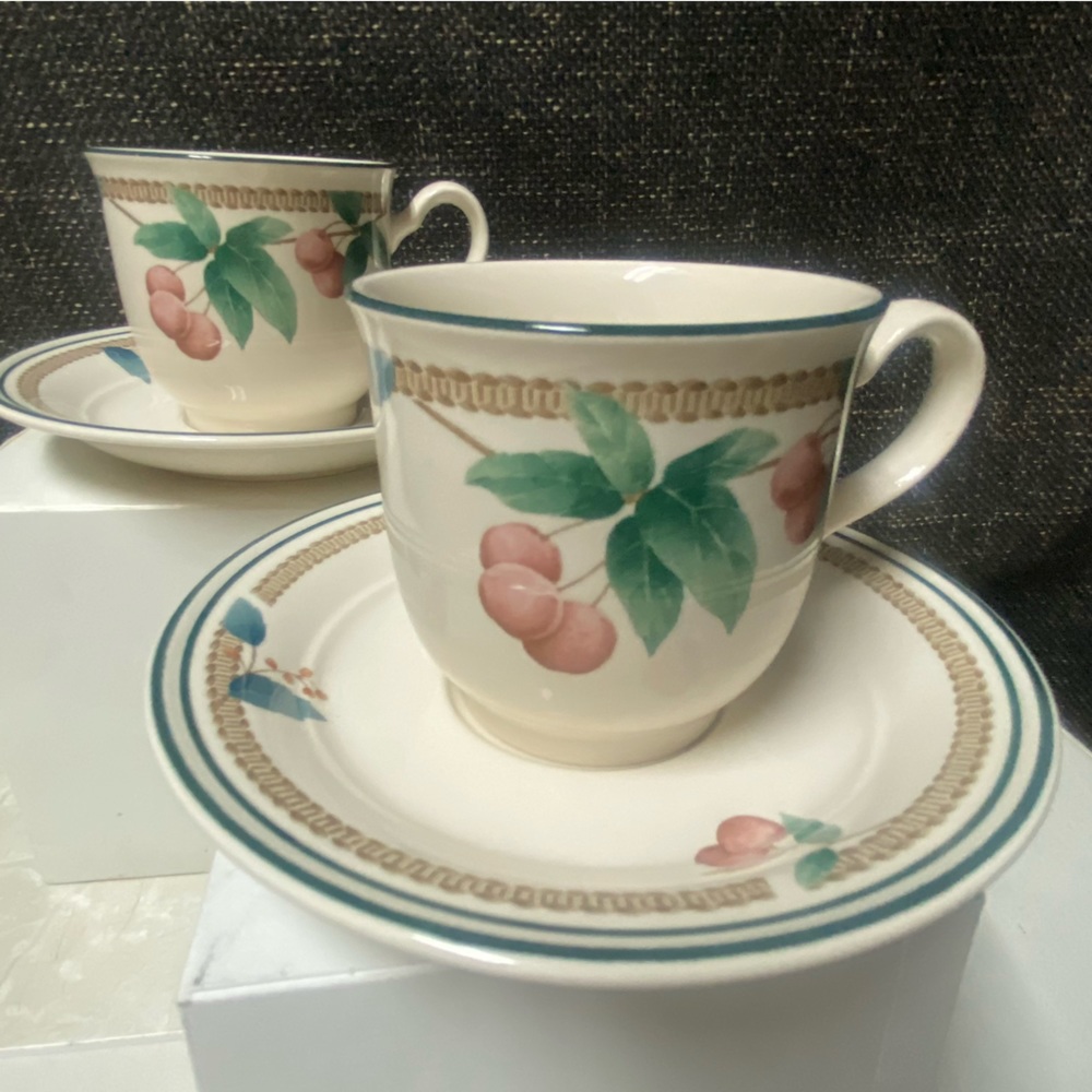 Noritake Keltcraft Cup Saucer Set